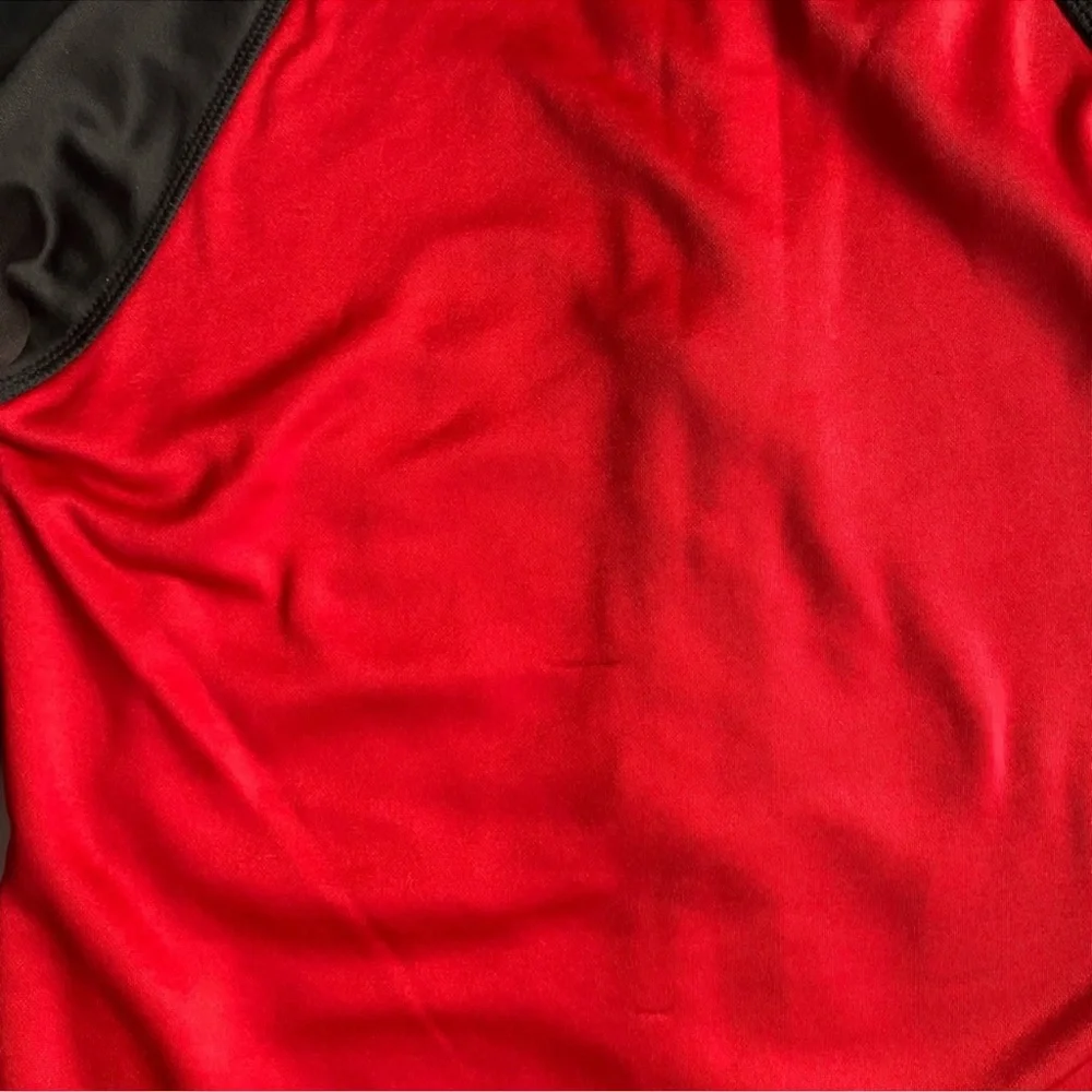 PUMA Red/Black Zip Up Hoodie Sweatshirt Boys Jacket